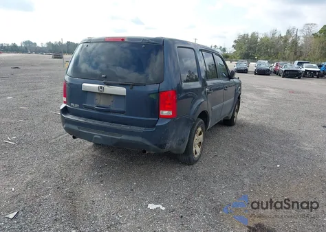 2012 Honda Pilot Lx from USA, damaged, VIN 5FNYF3H22CB029269
